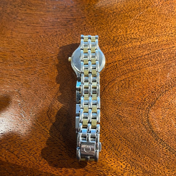 Omega Deville Women’s two tone stainless steel and 18k gold watch 1994 - Picture 14 of 16